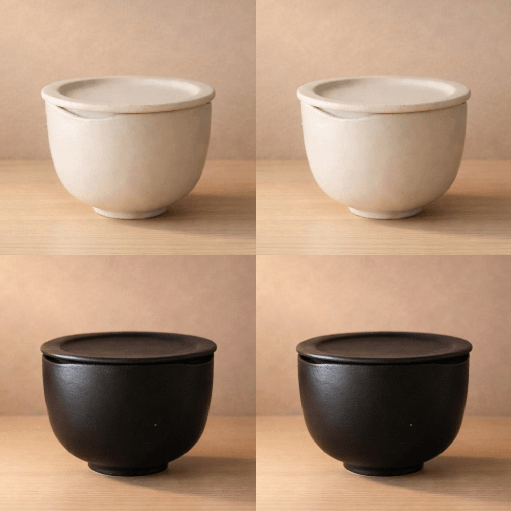 【10%OFF】蒸美椀(むすびわん) - 美濃焼仕立 - (二人暮らし / 4個セット) - Tashinam (タシナム)