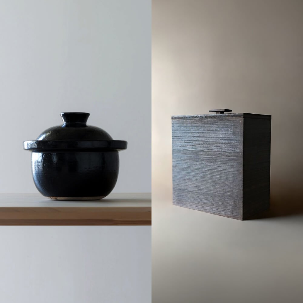 【10%OFF】炊峰土鍋・米びつセット - Tashinam (タシナム)